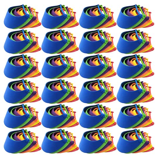 24 Packs: 6 ct. (144 total) Foam Visors by Creatology™